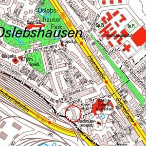 Stadtplanausschnitt: Togostraße 44